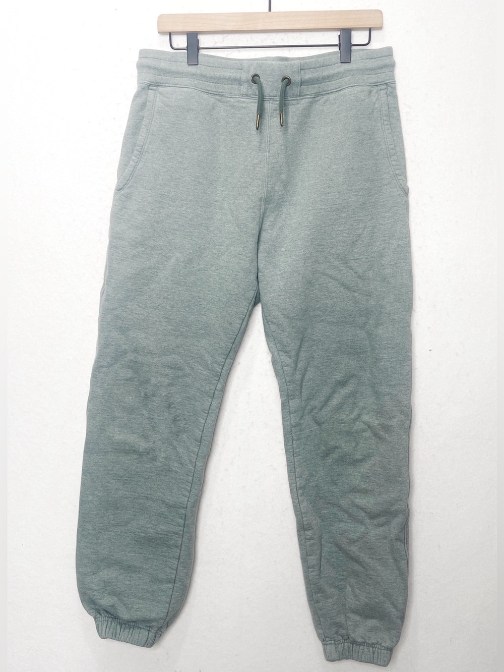American Giant Sportswear Joggers Men’s Size Medium Sage Green Thick Pockets